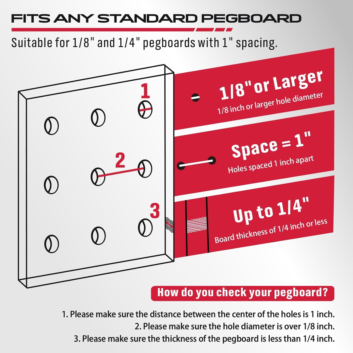 300-Piece Pegboard Organizer Hook Set