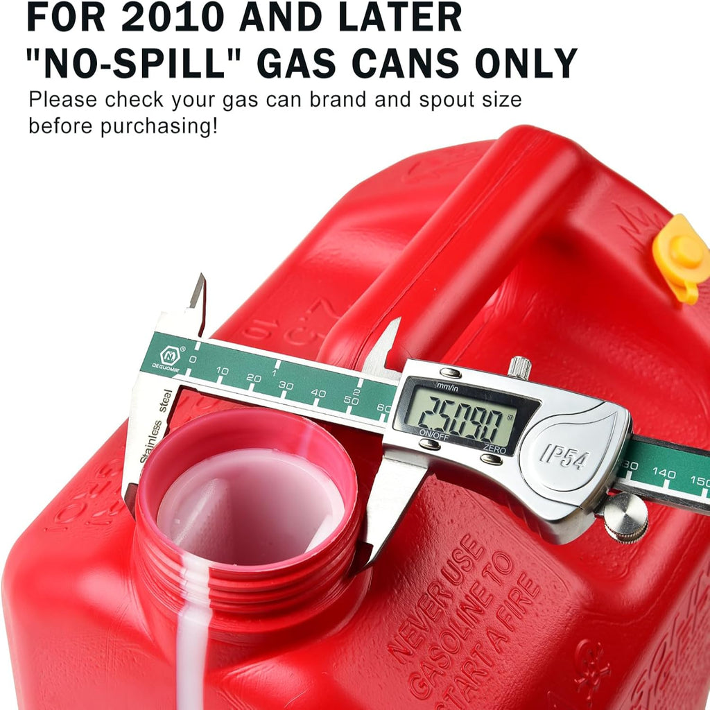 No Spill Brand Gas Can Aftermarket Spout Replacement Kit