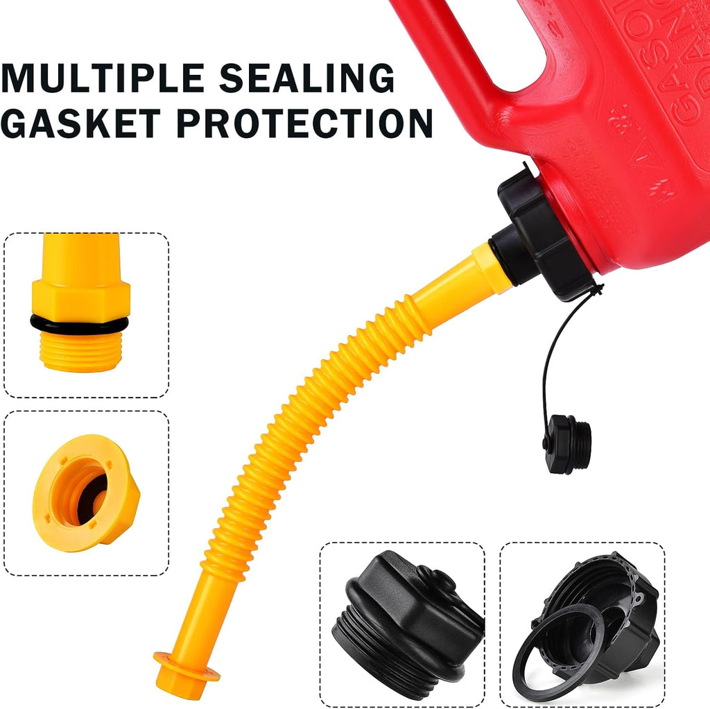 No Spill Brand Gas Can Aftermarket Spout Replacement Kit