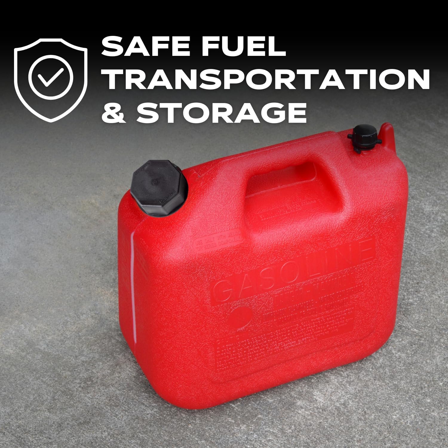 Fine Threaded Solid Base Cap Replacement Gas Can Cap 