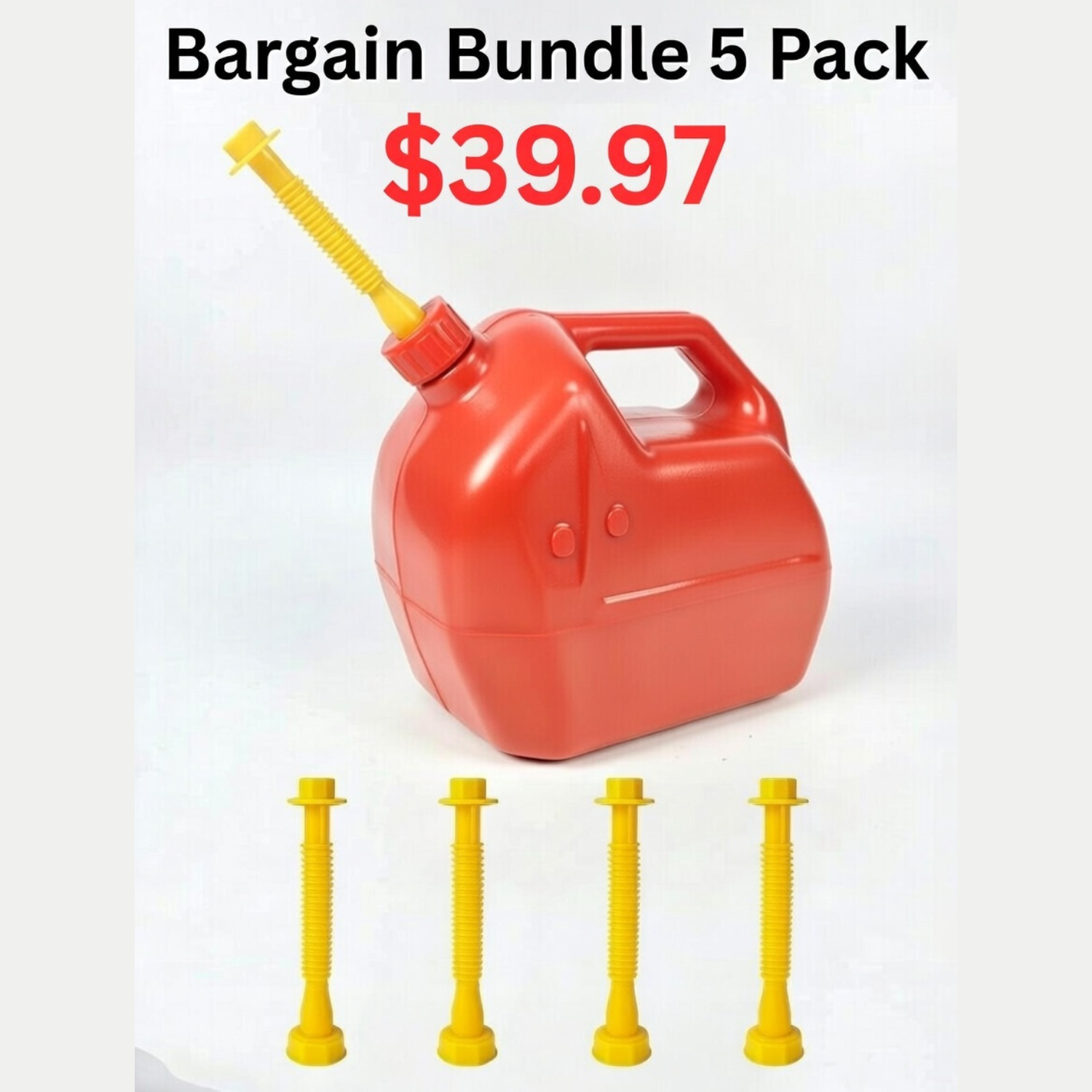 Bargain Bundle 5 Pack Replacement Spout Kits