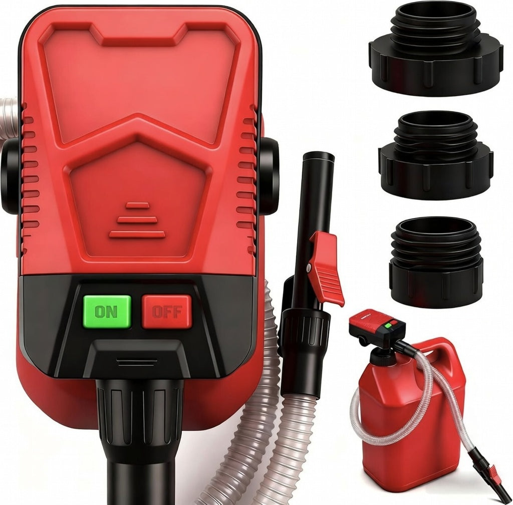 Battery Operated Automatic Fuel Transfer Pump with Auto-Stop Sensor