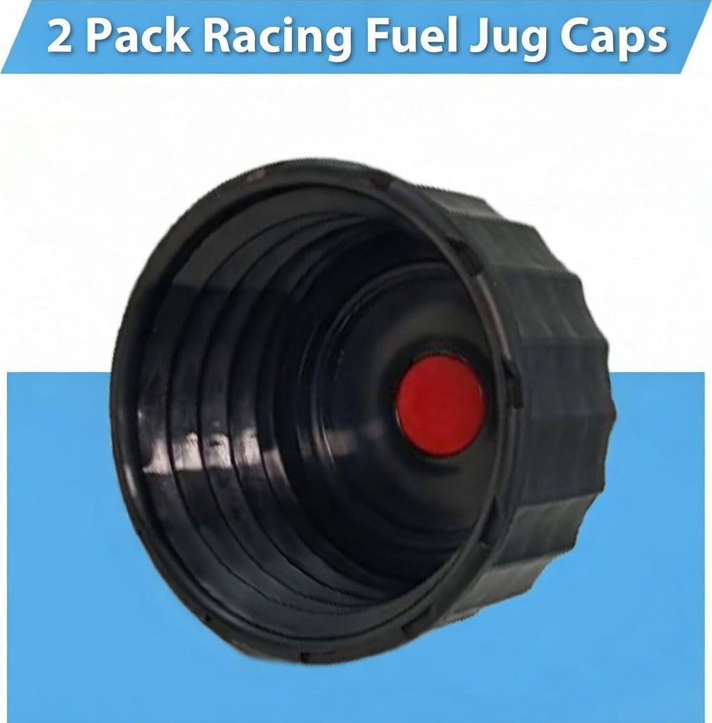 Set of 2 Replacement Racing Fuel Cans Caps