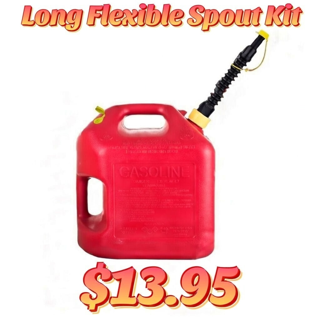 Long Flexible Replacement Gas Can Spout kit